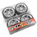 Spec T MS Wheel Offset 3 Silver w/Tire 4ks pro 1/10 Silniční