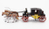 Starline models Accessories Diligenza Con Cocchiere E Cavalli - Carrozza 1850-1880 - Postkutsche Landauer With Figure And Horses 1:43 Žlutá Hnědá Červená