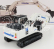 Universal hobbies Komatsu Pc210lc Escavatore Cingolato - Tractor Excavator 1:50 Bílá Černá