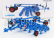 Universal hobbies Lemken Smaragd 9/600k - Semi-mounted Field Cultivator 1:32 Blue