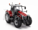 Universal hobbies Massey ferguson Mf6s.180 Tractor 2021 1:32 Červená Šedá