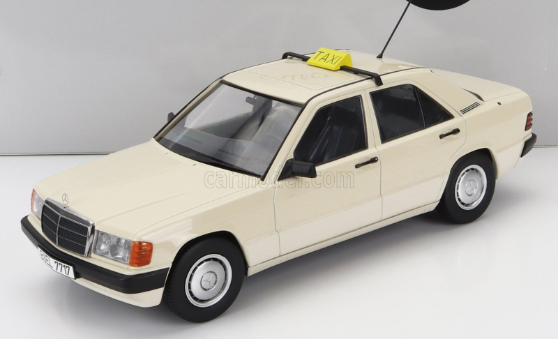 Triple9 Mercedes benz 190e (w201) Taxi Germany 1993 1:18 Cream | RCprofi.cz