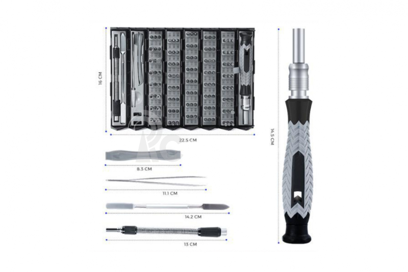 126in1 Foldable Tools Set