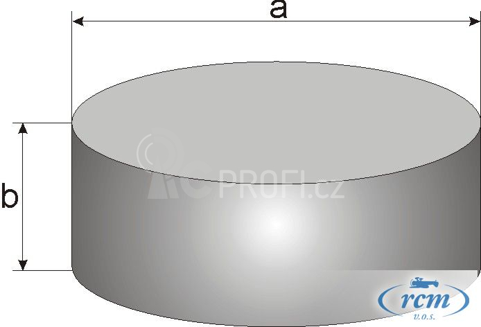 20405 Magnet neodym průměr 18x3mm odtrh. síla 38,2N