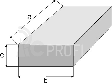 20694 Magnet neodym hranatý 5x2,5x2mm odtrh. síla 5,5N