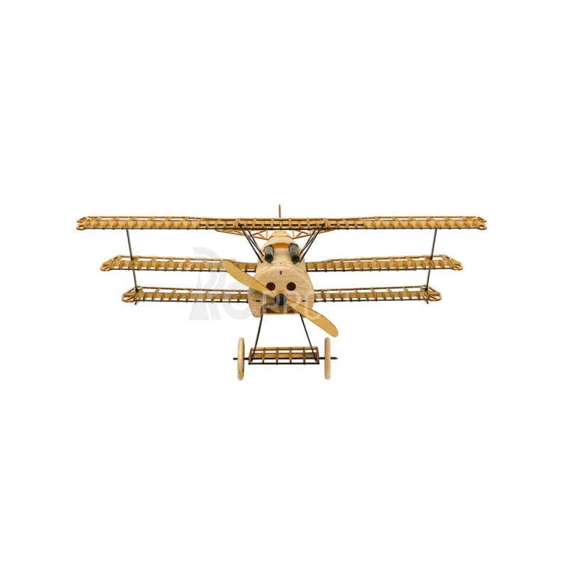 3D puzzle Fokker DR1 1:18 laser cut stavebnice 400 mm 