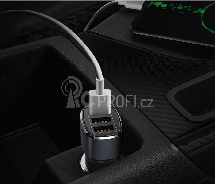 5V 5.2A Triple-USB Car Charger