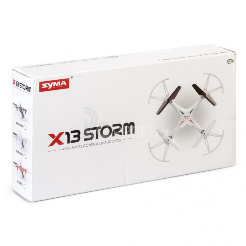 RC dron Syma X13, bílá