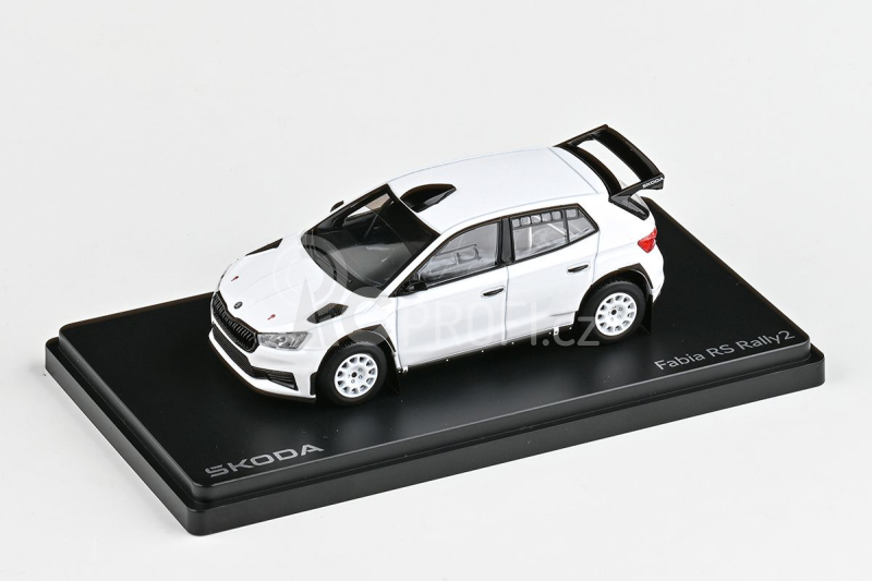 Abrex Škoda Fabia IV RS Rally2 (2022) 1:43 - Bílá