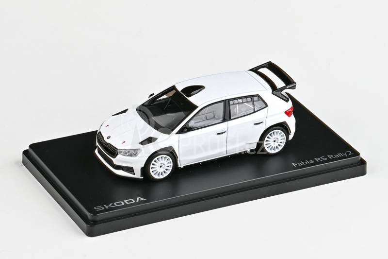 Abrex Škoda Fabia IV RS Rally2 (2022) 1:43 - Bílá