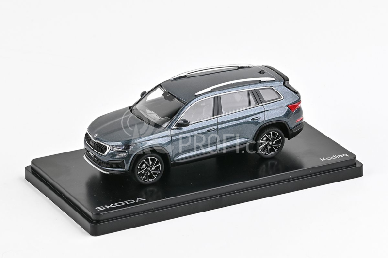 Abrex Škoda Kodiaq FL (2021) 1:43 - Šedá Graphite Metalíza