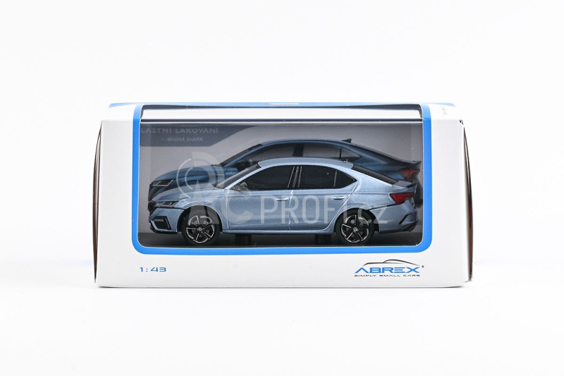 Abrex Škoda Octavia IV RS (2020) 1:43 - Modrá Shark Metalíza