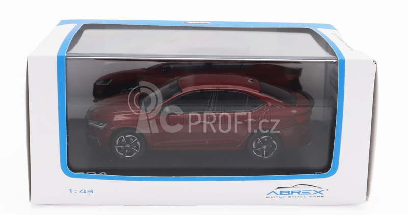 Abrex Škoda Octavia Iv Rs 2020 1:43 Red Met