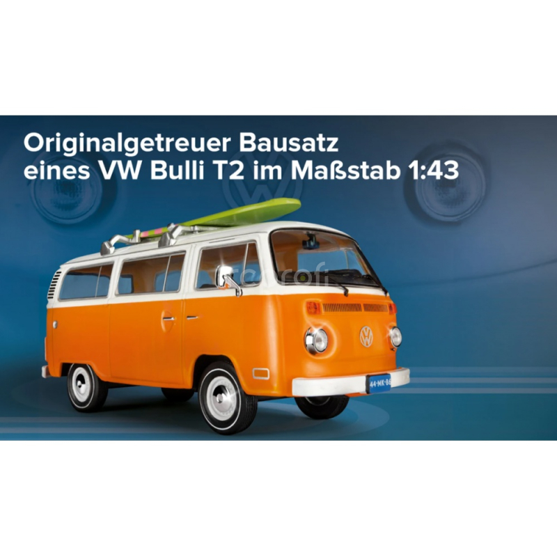 Adventní kalendář VW Bulli T2 1:43, oranžová