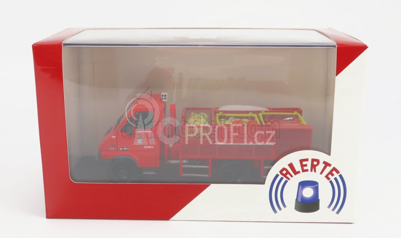 Alerte Renault B110 4x4 Truck Tmh Bmpm Sapeurs Pompiers Marines Marselle 1998 1:43 Red