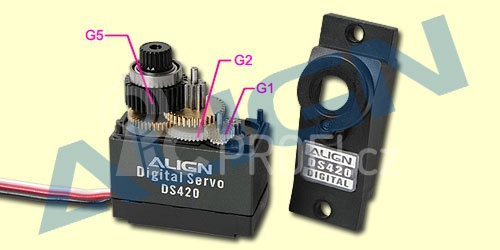 ALIGN - DS420 servo převody