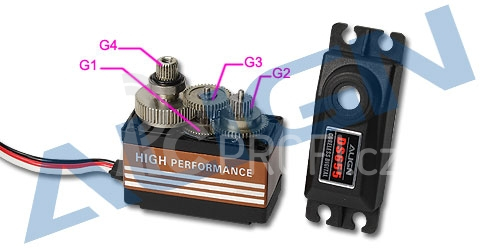 ALIGN - DS655 servo převody