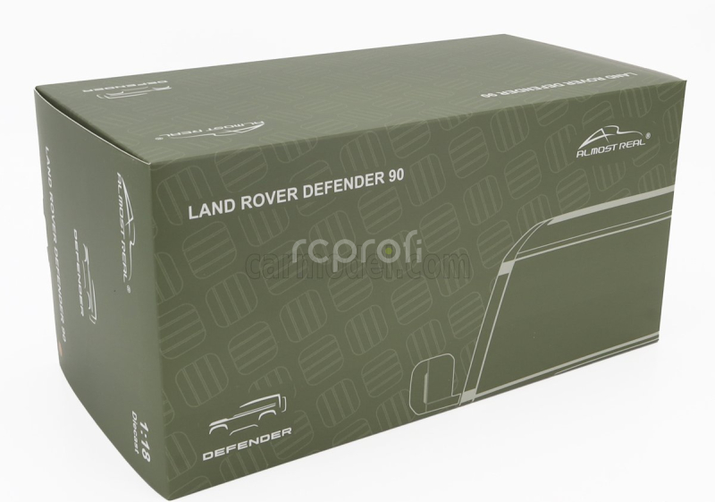 Almost-real Land rover New Defender 110 Trophy Edition 2020 1:18 Žlutá Černá