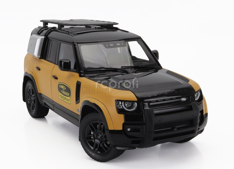 Almost-real Land rover New Defender 110 Trophy Edition 2020 1:18 Žlutá Černá