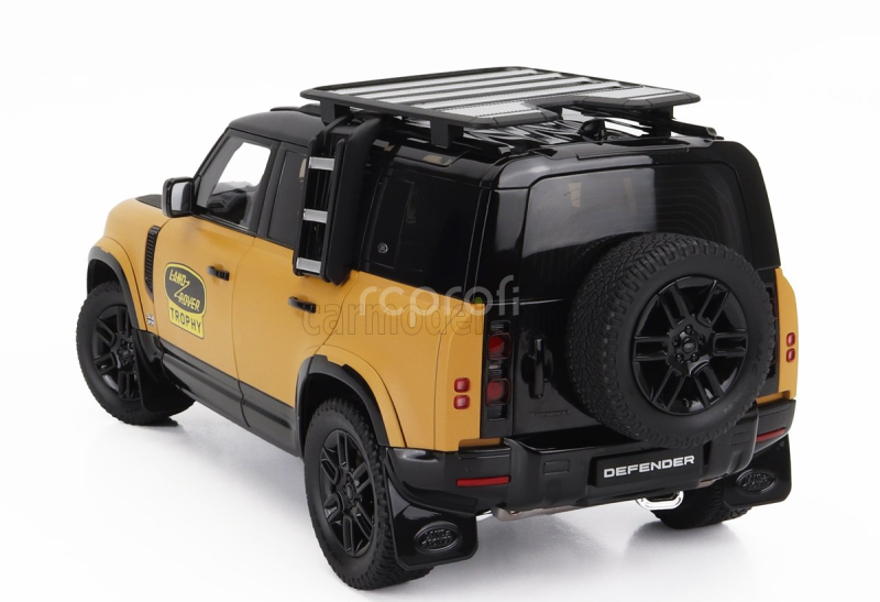 Almost-real Land rover New Defender 110 Trophy Edition 2020 1:18 Žlutá Černá