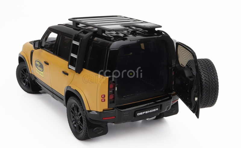 Almost-real Land rover New Defender 110 Trophy Edition 2020 1:18 Žlutá Černá