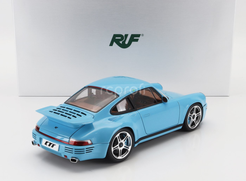 Almost-real Porsche 911 964 Ruf Ctr Anniversary Coupe 2017 1:18 Bavorská Modrá Obloha