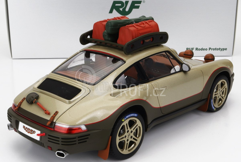 Almost-real Porsche 911 964 Ruf Rodeo 2020 1:18 Gold Met