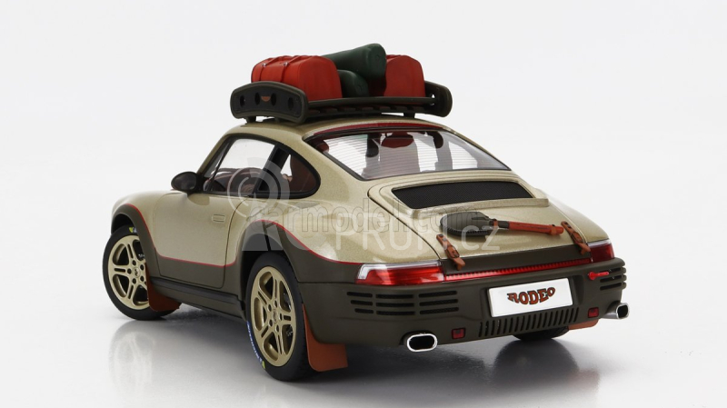 Almost-real Porsche 911 964 Ruf Rodeo 2020 1:18 Gold Met