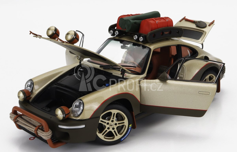 Almost-real Porsche 911 964 Ruf Rodeo 2020 1:18 Gold Met