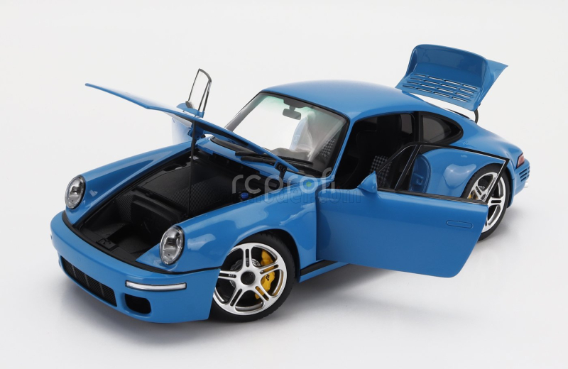 Almost-real Porsche 911 964 Ruf Scr Coupe 2018 1:18 Blue