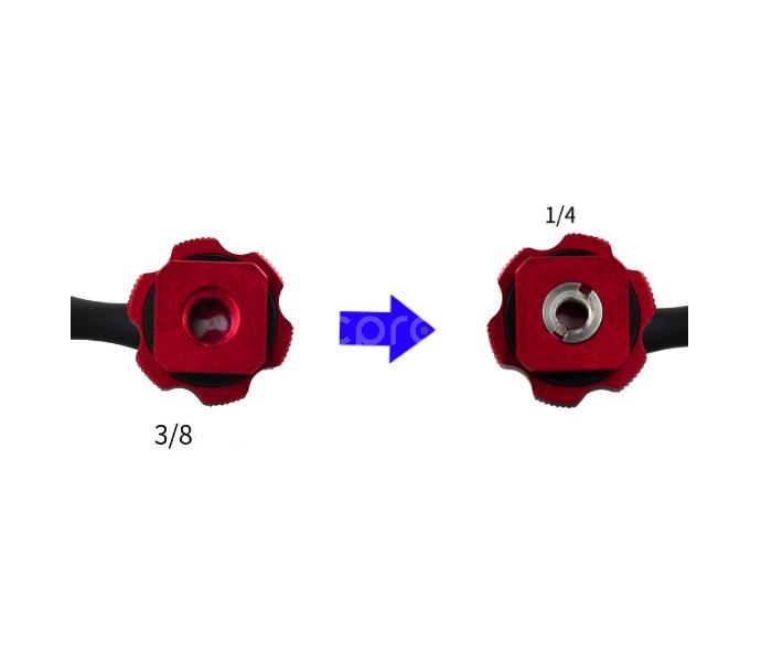 Aluminum Alloy Cold Shoe Adapter with Screw