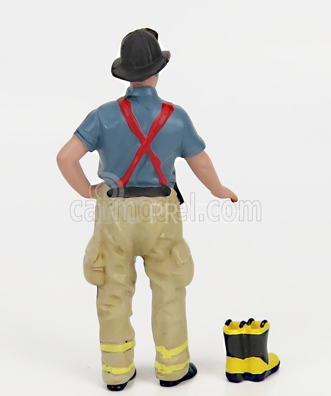 American diorama Figures Firefighters - Getting Ready 1:24 Modrá Bílá