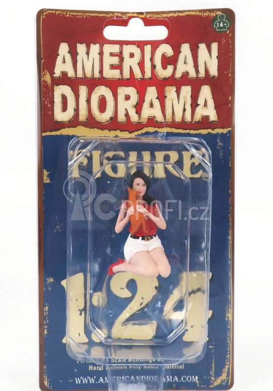 American diorama Figures Gigi - Gilrs Night Out 1:24 Bílá Červená