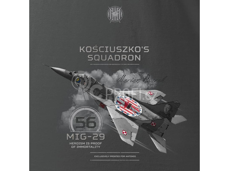 Antonio pánské tričko MIG-29 Kosciuszko #56 L