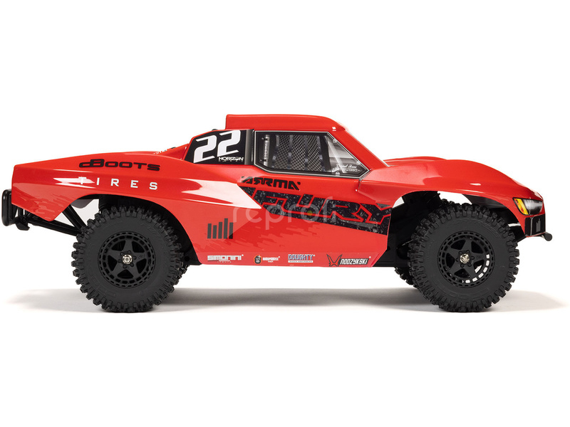 RC auto Arrma Fury Mega 550 1:10 RTR, modrá