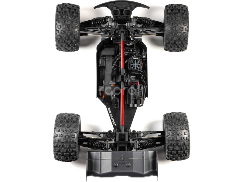 Arrma Kraton 6S V6 BLX 1:8 4WD RTR modrá/oranžová