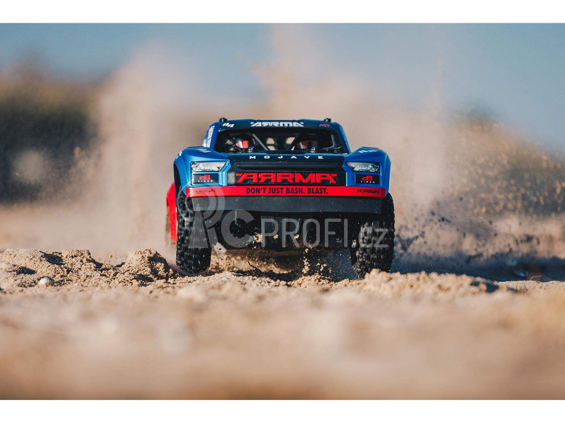 RC auto Arrma Mojave 4S BLX 1:8 RTR, modrá