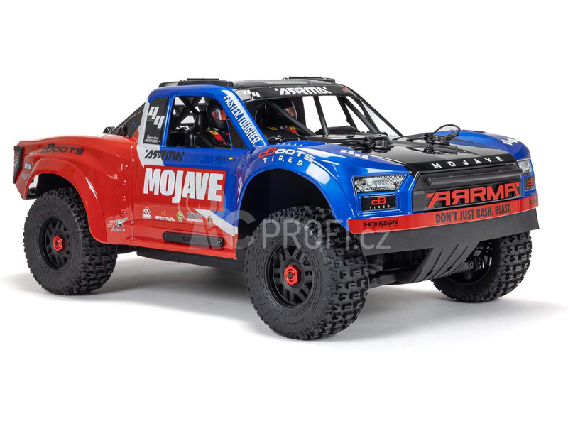 RC auto Arrma Mojave 4S BLX 1:8 RTR, modrá