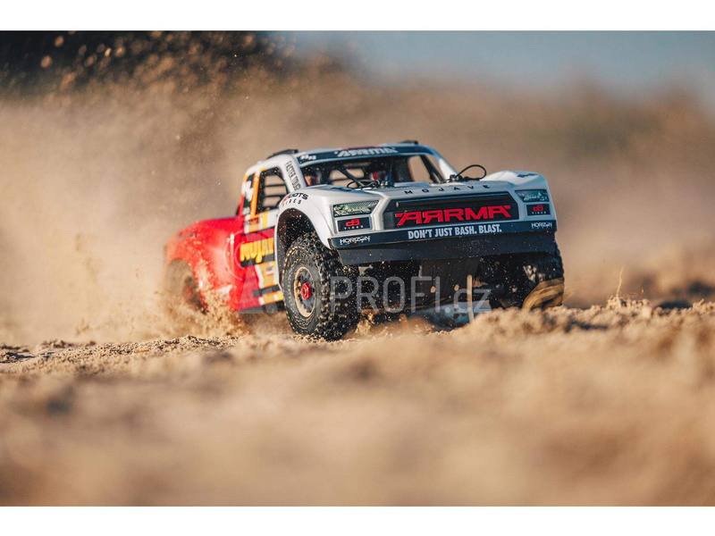 RC auto Arrma Mojave 4S BLX 1:8 RTR, modrá