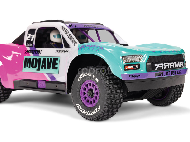 RC auto Arrma Mojave Grom 223S BLX 1:18 4WD RTR, bílá