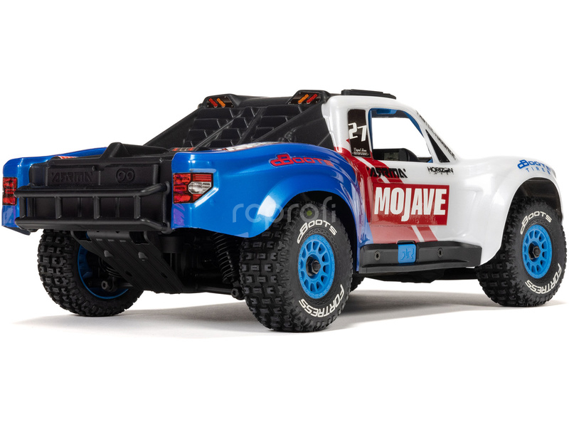 RC auto Arrma Mojave Grom 223S BLX 1:18 4WD RTR, tyrkysová