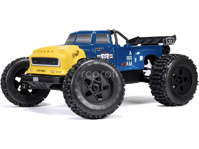 RC auto Arrma Notorious 6S V6 BLX 1:8 4WD RTR, modrá