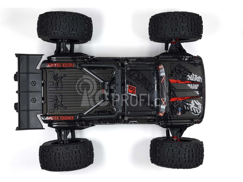 RC auto Arrma Outcast 8S BLX 1:5 4WD EXB RTR, černá