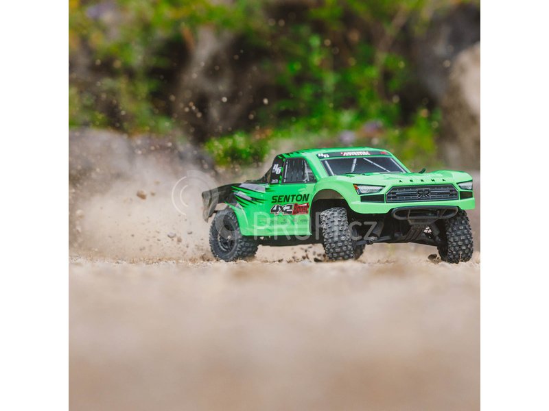 RC auto Arrma Senton 4x2 Boost Mega 1:10 RTR, zelená