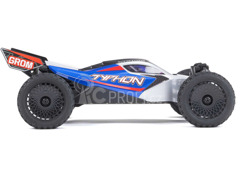 RC auto Arrma Typhon Grom 1:18 4WD Smart RTR, červená