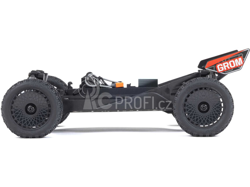 RC auto Arrma Typhon Grom 1:18 4WD Smart RTR, červená