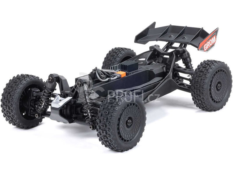 RC auto Arrma Typhon Grom 1:18 4WD Smart RTR, červená