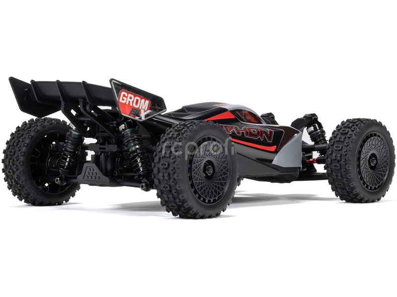 RC auto Arrma Typhon Grom 223S BLX 1:18 4WD RTR Basic, stříbrná