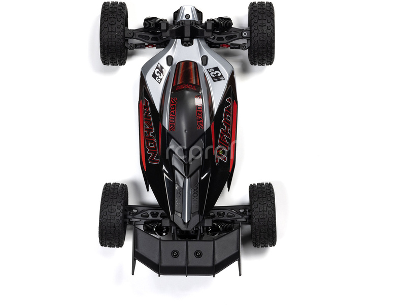 RC auto Arrma Typhon Grom 223S BLX 1:18 4WD RTR Basic, stříbrná