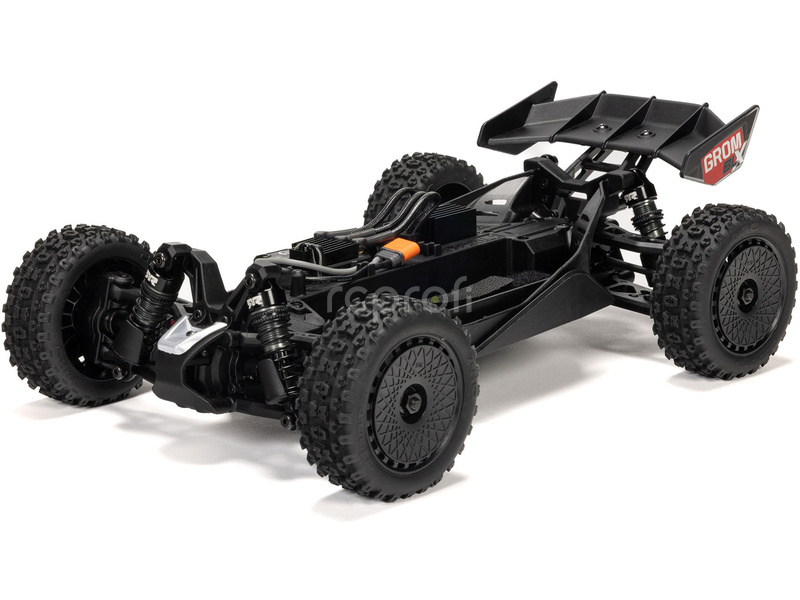 RC auto Arrma Typhon Grom 223S BLX 1:18 4WD RTR Basic, stříbrná